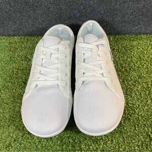WideStep Bareflex Sneakers Women's Size 10.5 Wide Toe Box Lace Up Minimal White